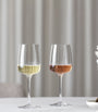 Set of 4 Crystal Afina White Wine Glasses (125ml)