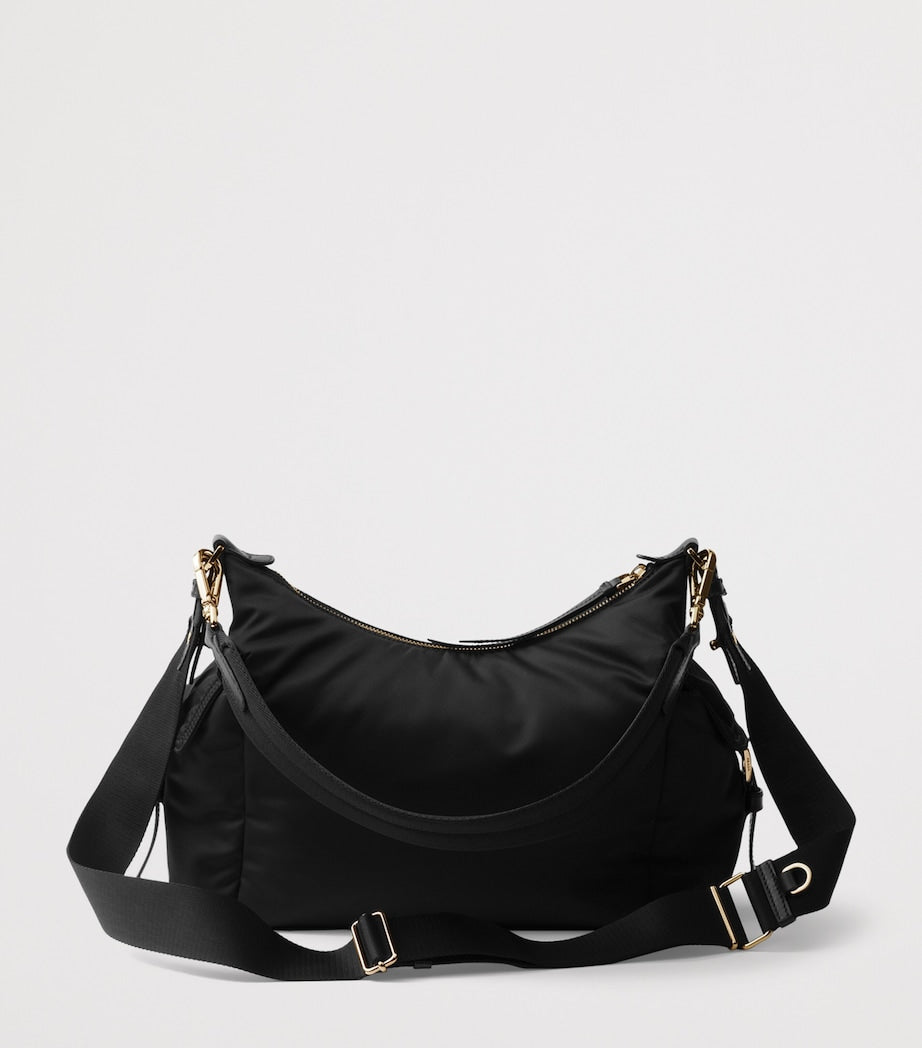 Prada Re-Nylon and Leather Explore Shoulder Bag
