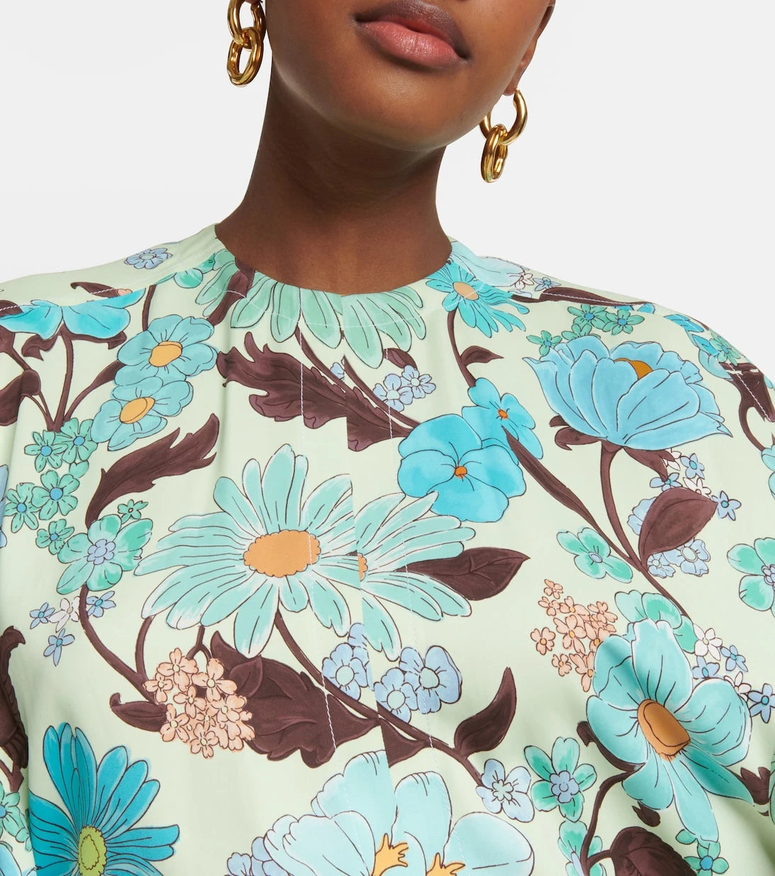 Stella McCartney - Caped maxi dress