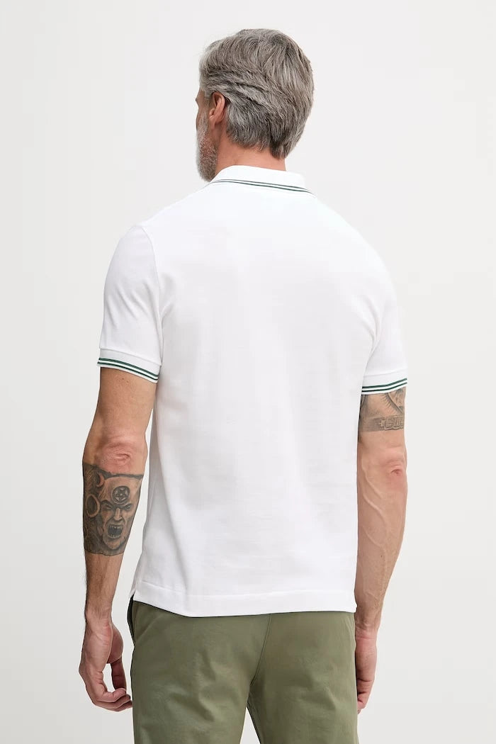 Lacoste тениска с яка мъжка от памук