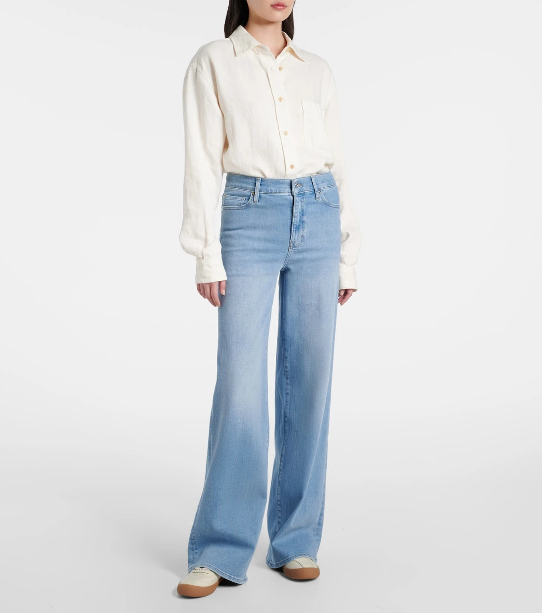 Frame - Le Slim Palazzo flared jeans