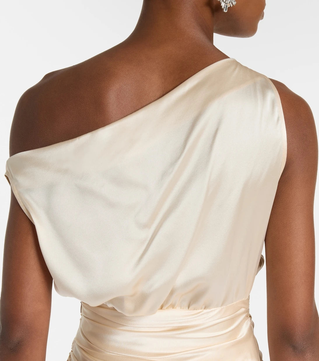 The Sei - Draped silk satin gown
