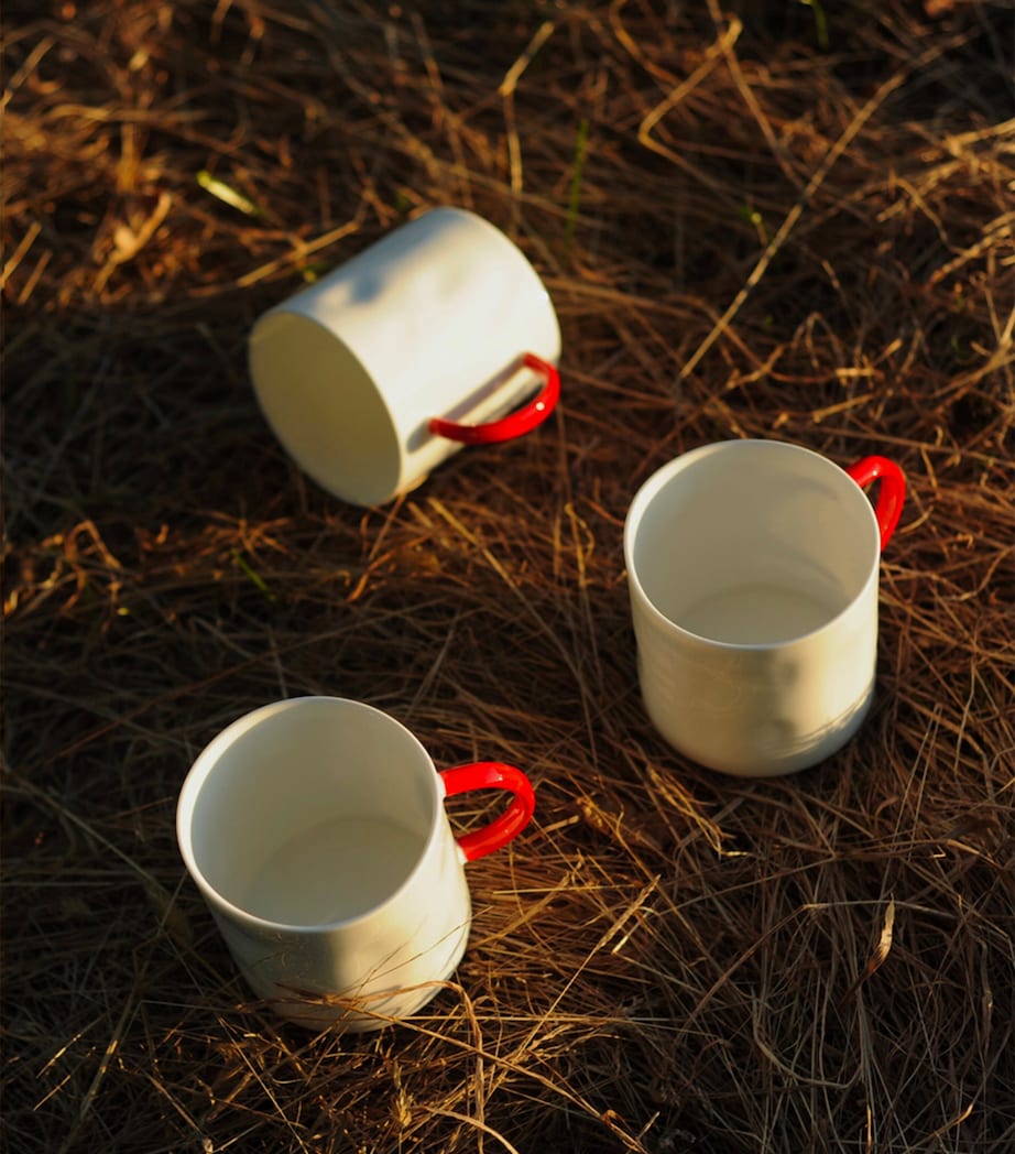 FELDSPAR Fine Bone China Geranium Tea Mug