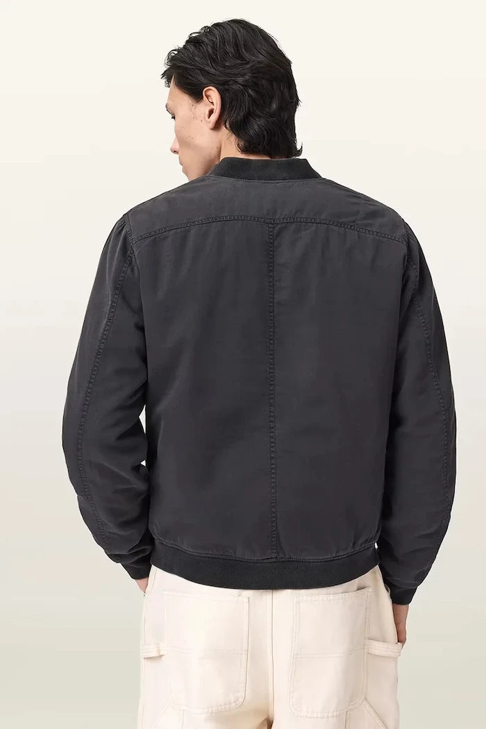 AllSaints яке бомбър мъжко от памук FORRES