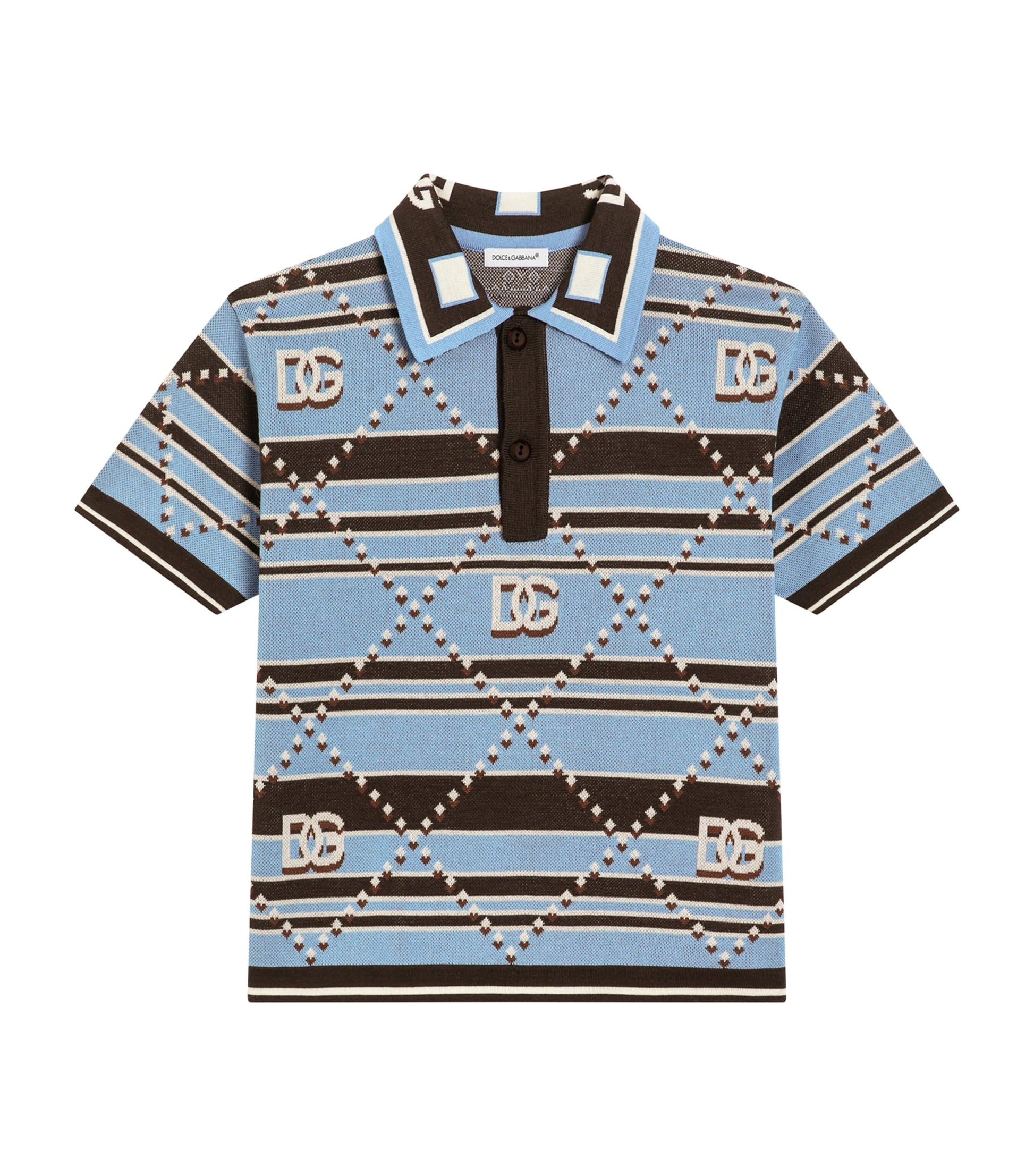 Dolce & Gabbana Kids Cotton Polo Shirt (8-12+ Years)