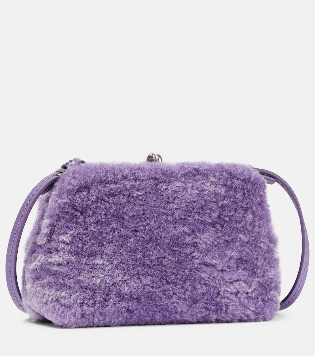 Jil Sander - Goji Micro shearling shoulder bag