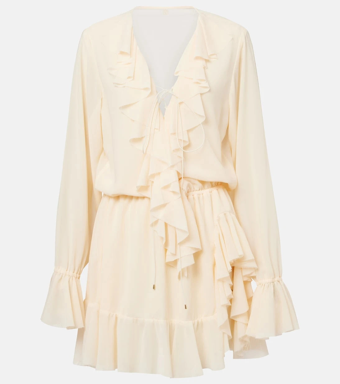Bananhot - Bellen ruffled minidress