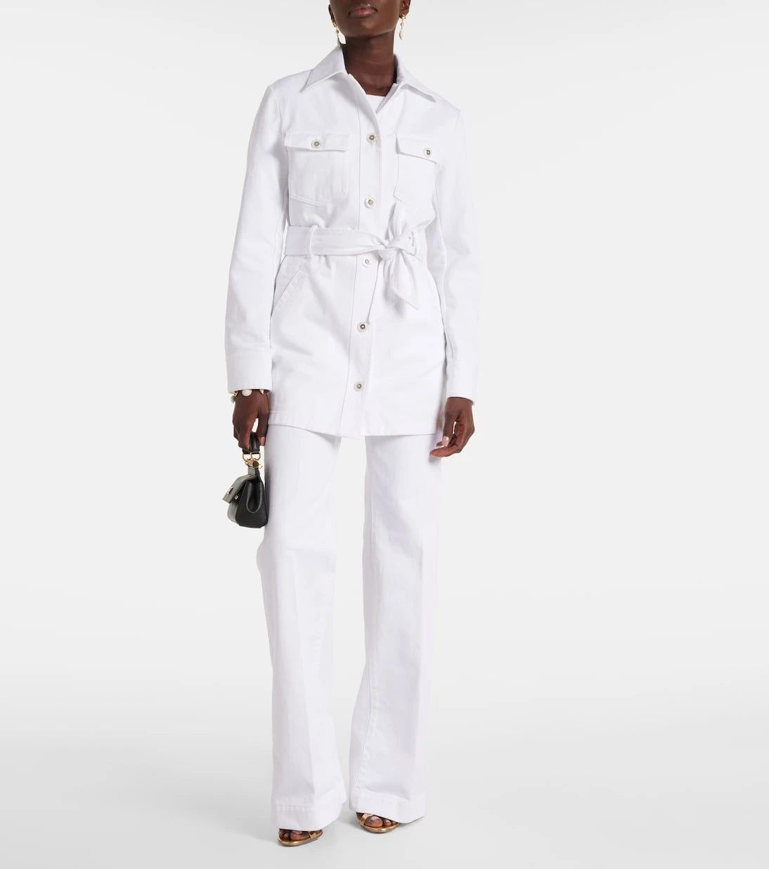Dolce&Gabbana - Belted denim jacket