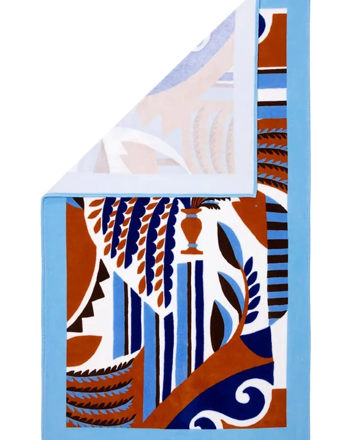 Olivier Desforges плажна кърпа от текстил TERRASSE 100 x 170 cm