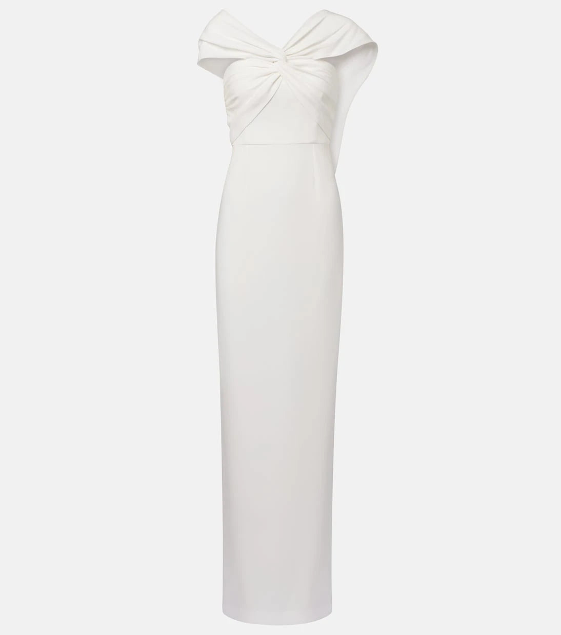 Roland Mouret - Bridal asymmetric cady gown