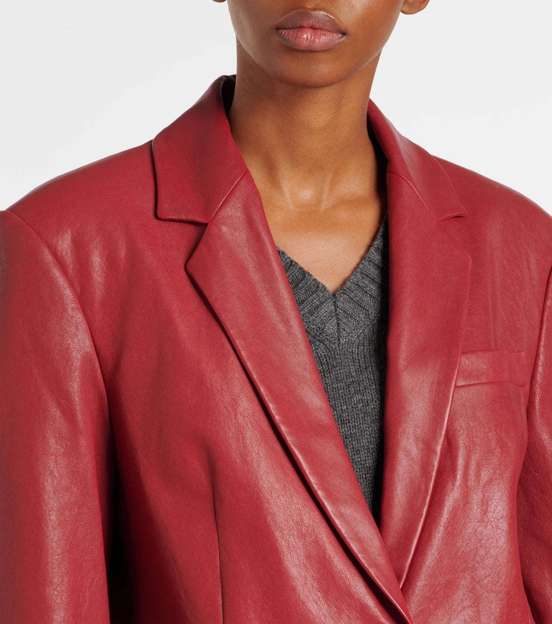 Brunello Cucinelli - Leather Blazer