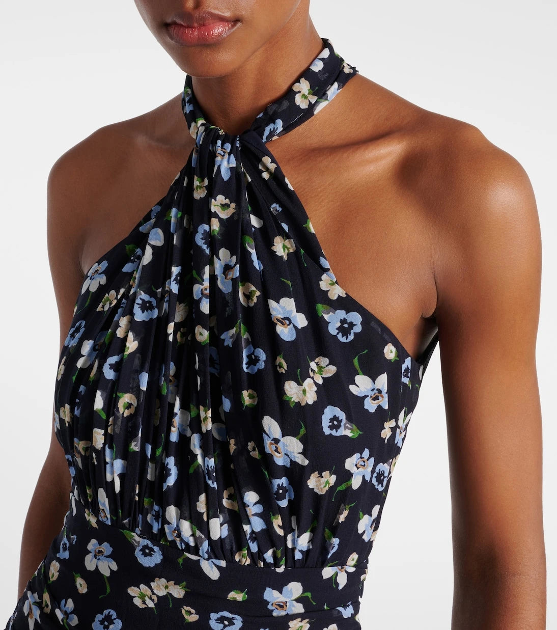Veronica Beard - Brock halterneck silk midi dress