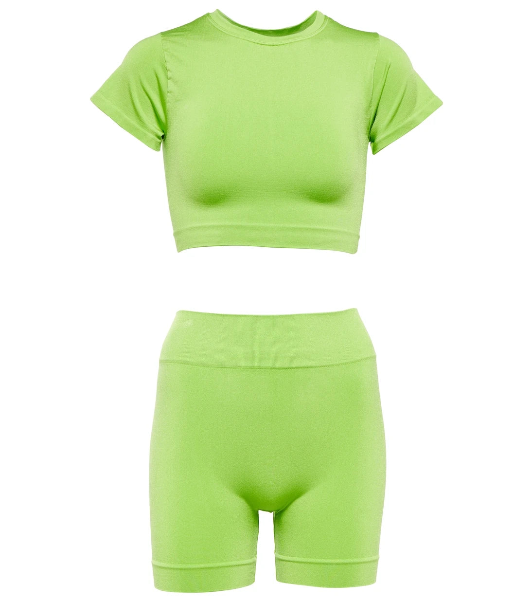 Prism² - Mindful crop top and Composed shorts set