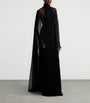 Ralph Lauren Collection Black Jersey Tilly Evening Dress