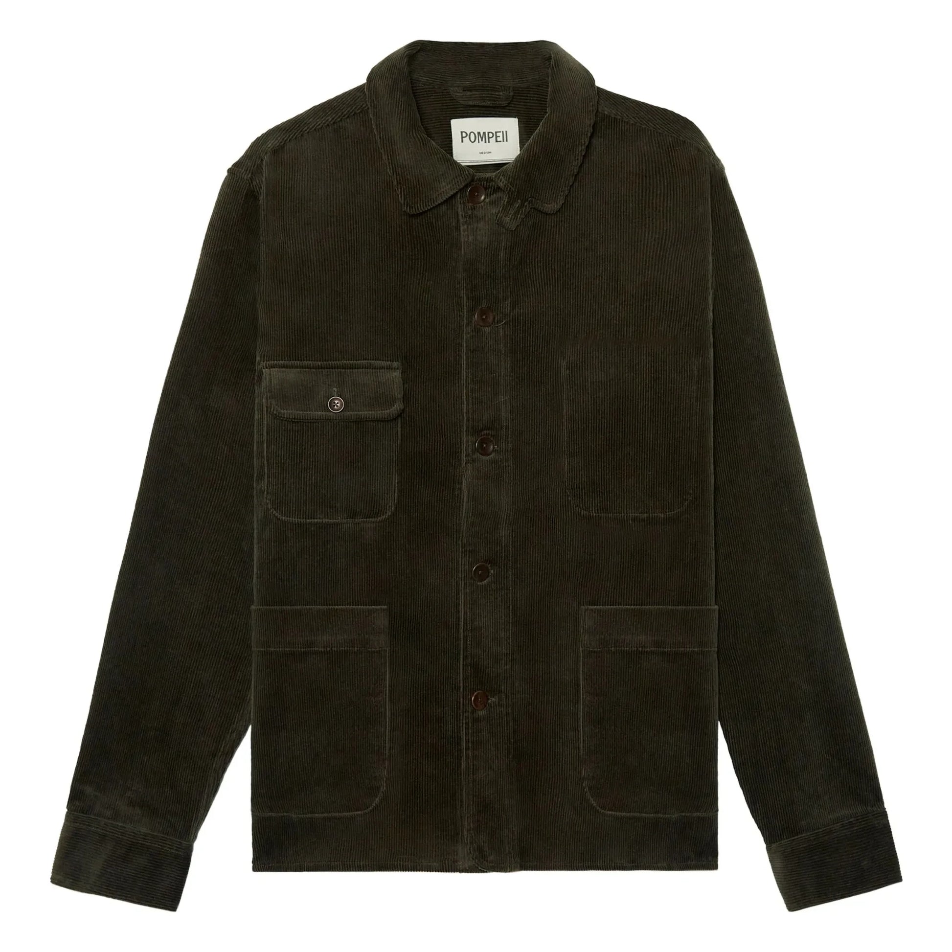 Pompeii - Chore Velvet Jacket | Khaki