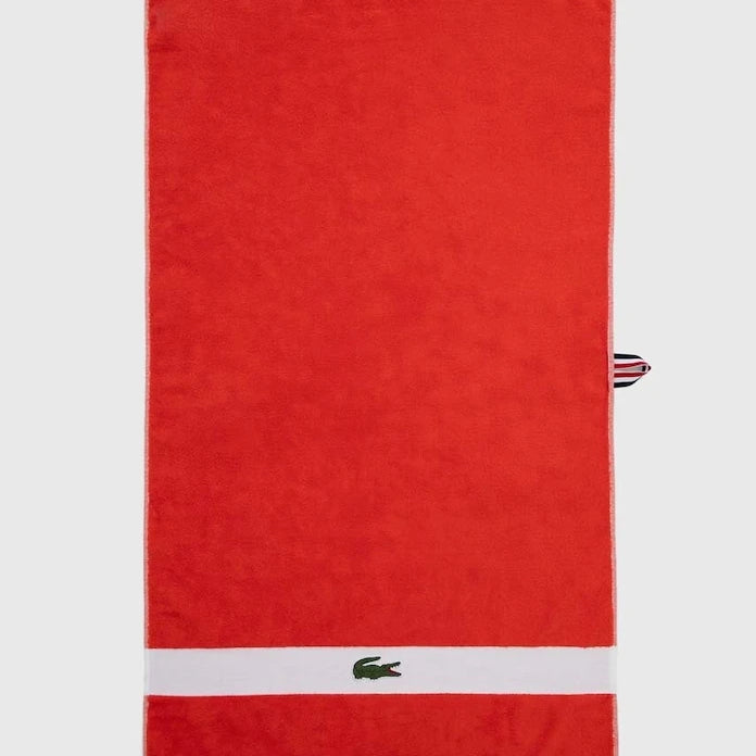Малка памучна кърпа Lacoste L Casual Glaieul 55 x 100 cm