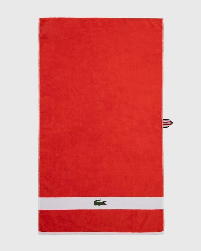 Малка памучна кърпа Lacoste L Casual Glaieul 55 x 100 cm