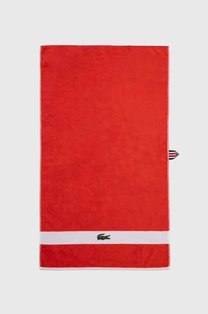 Малка памучна кърпа Lacoste L Casual Glaieul 55 x 100 cm