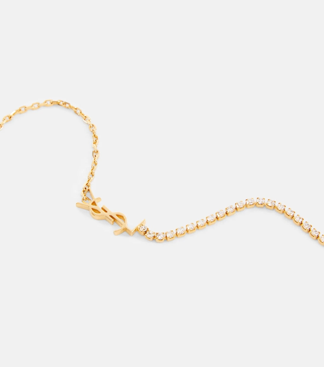 Saint Laurent - Cassandre embellished bracelet