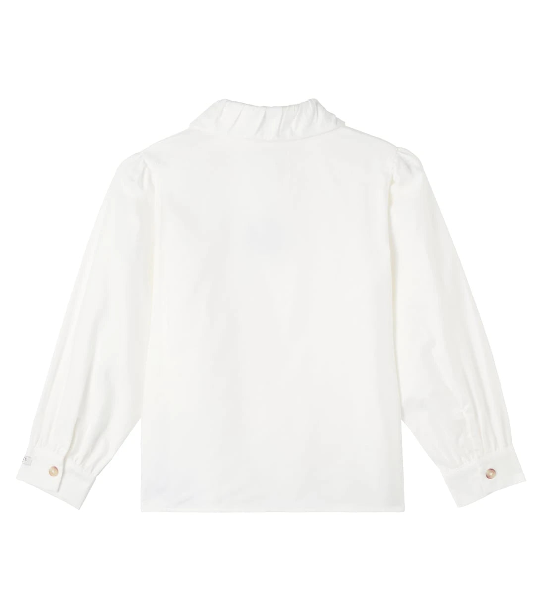 Donsje - Kresi bow-detail cotton poplin shirt