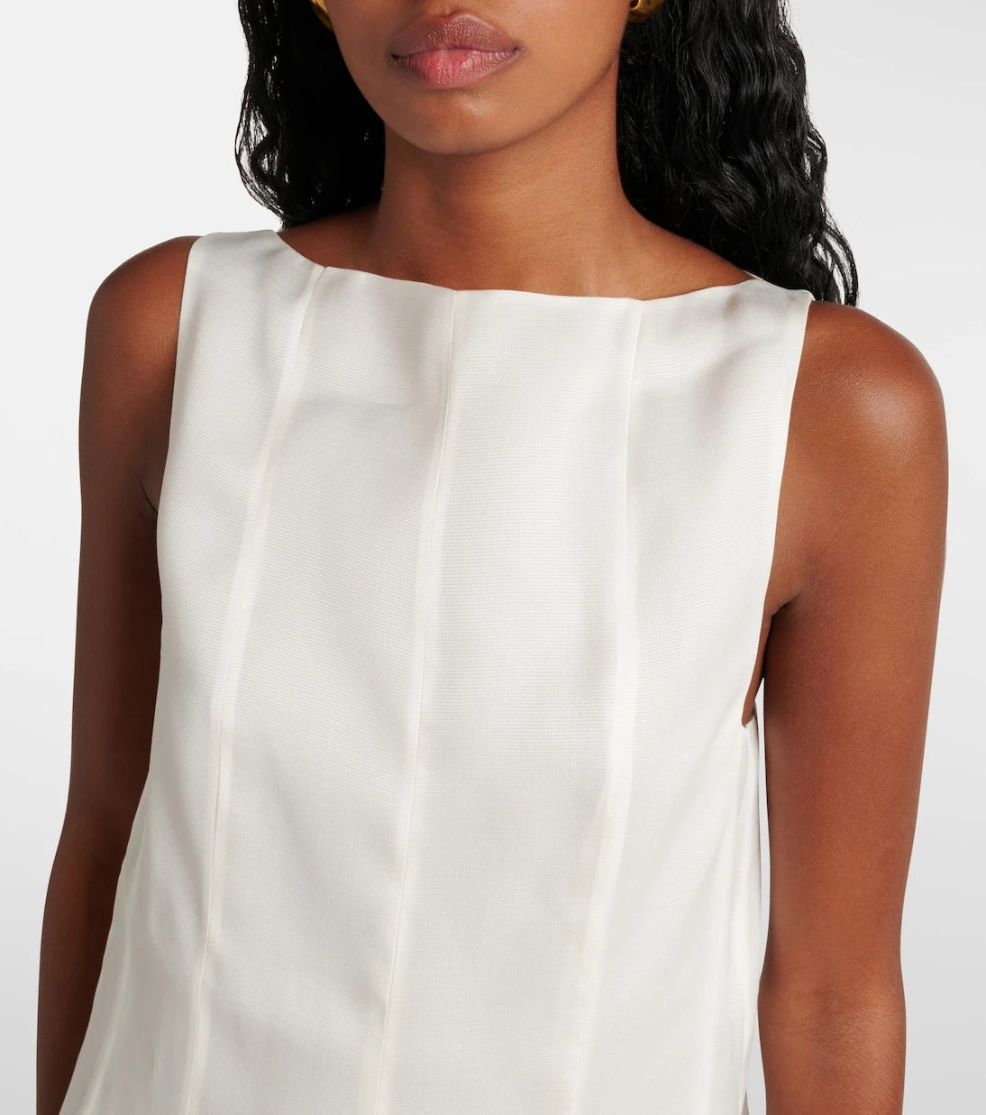 Khaite - Mags silk minidress