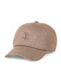 Brunello Cucinelli Linen-Blend Sparkling Logo Baseball Cap