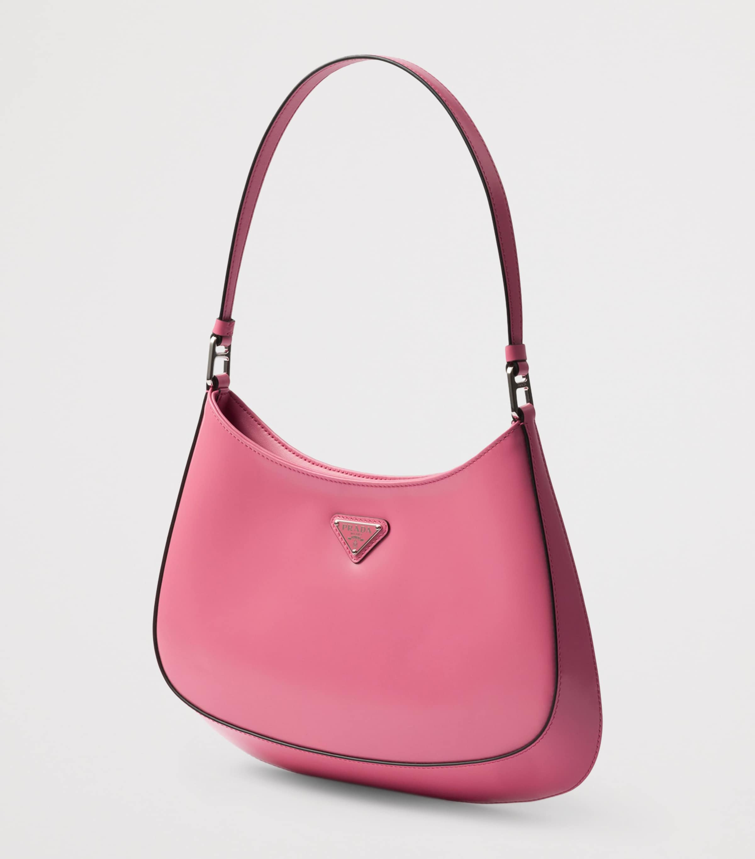 Brushed Leather Cleo Shoulder Bag