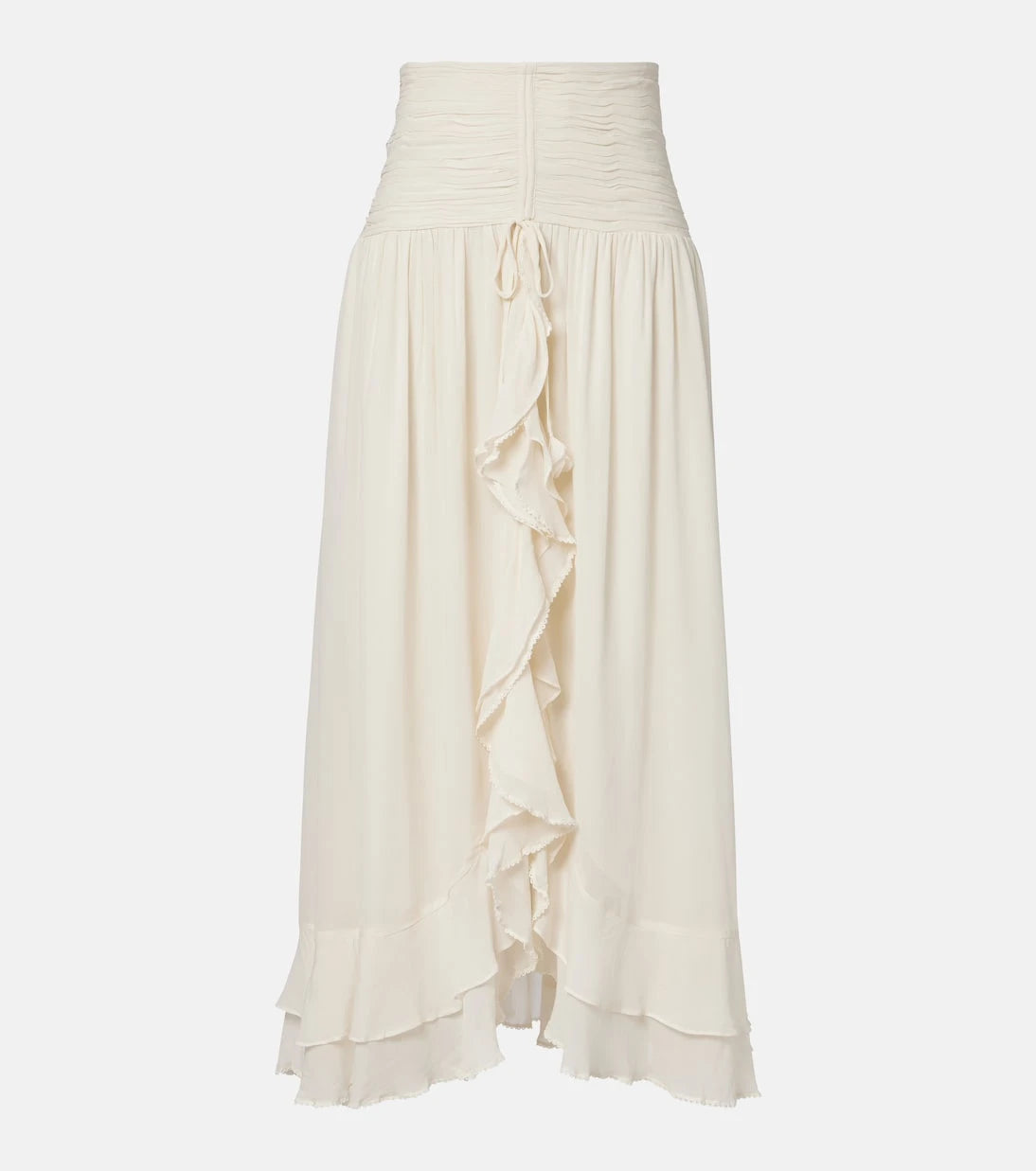 Poupette St Barth - Neree ruffled maxi skirt