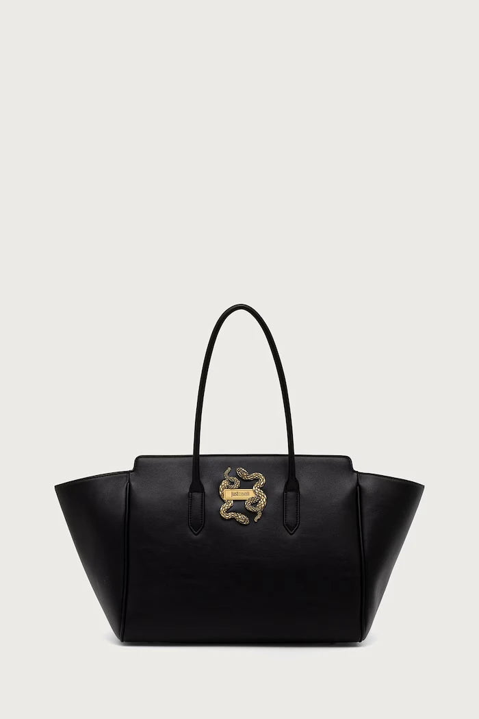 Just Cavalli kadın suni deri alışveriş çantası