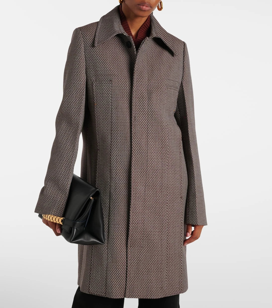Victoria Beckham - Tailored virgin wool coat