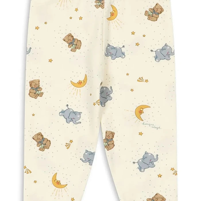 Konges Sløjd bebekler için pamuk ve elastan karışımlı BASIC PANTS GOTS