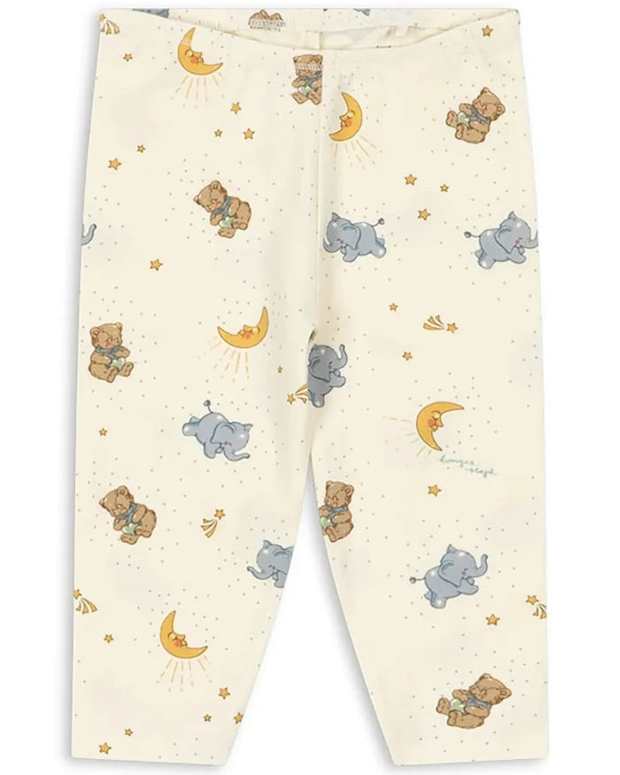 Konges Sløjd bebekler için pamuk ve elastan karışımlı BASIC PANTS GOTS