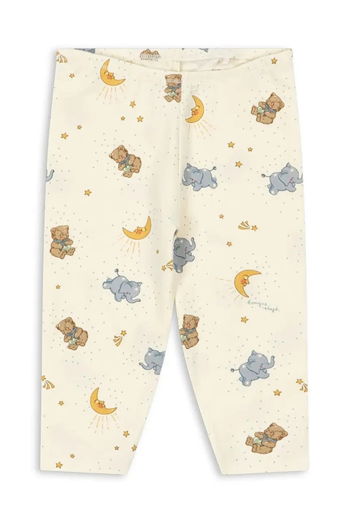 Konges Sløjd bebekler için pamuk ve elastan karışımlı BASIC PANTS GOTS