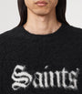 Wool-Blend Saints Sweater