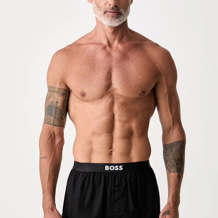 BOSS Erkek Pamuk Boxer Shorts EW 2'li