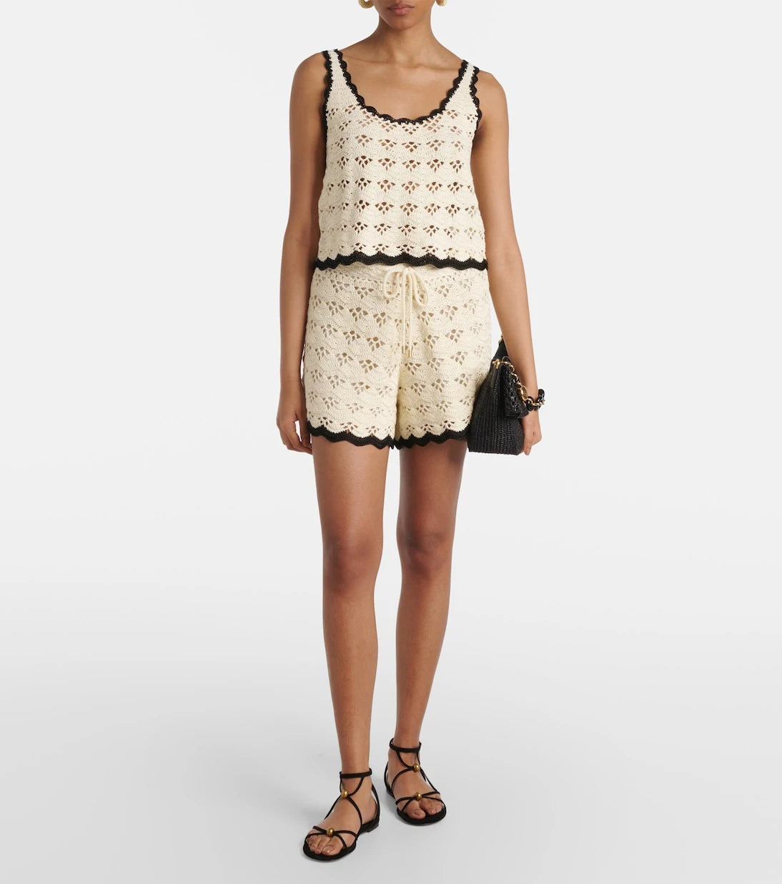 Zimmermann - Rhiannon crochet cotton tank top