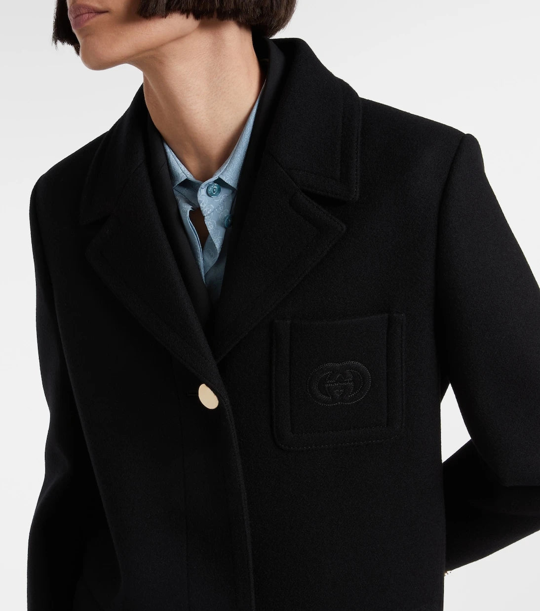 Gucci - Oversized wool coat