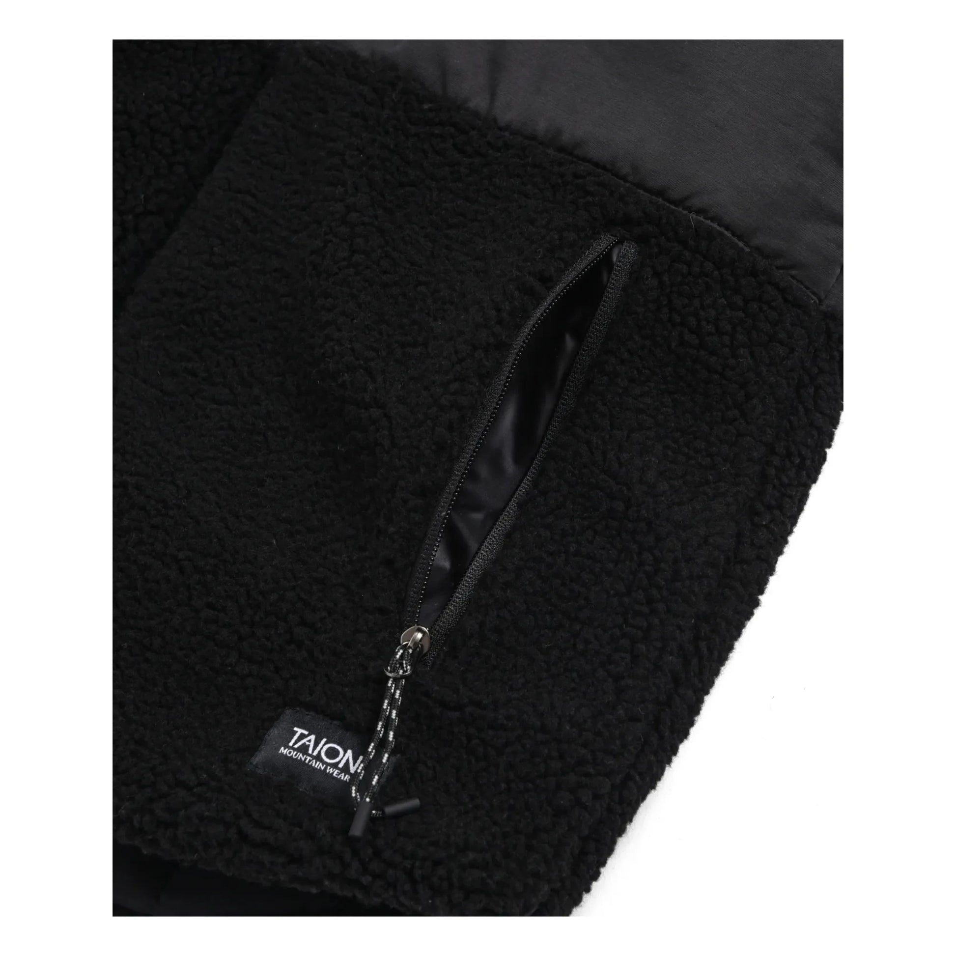Taion - Mountain Unisex Reversible Sleeveless Jacket | Black