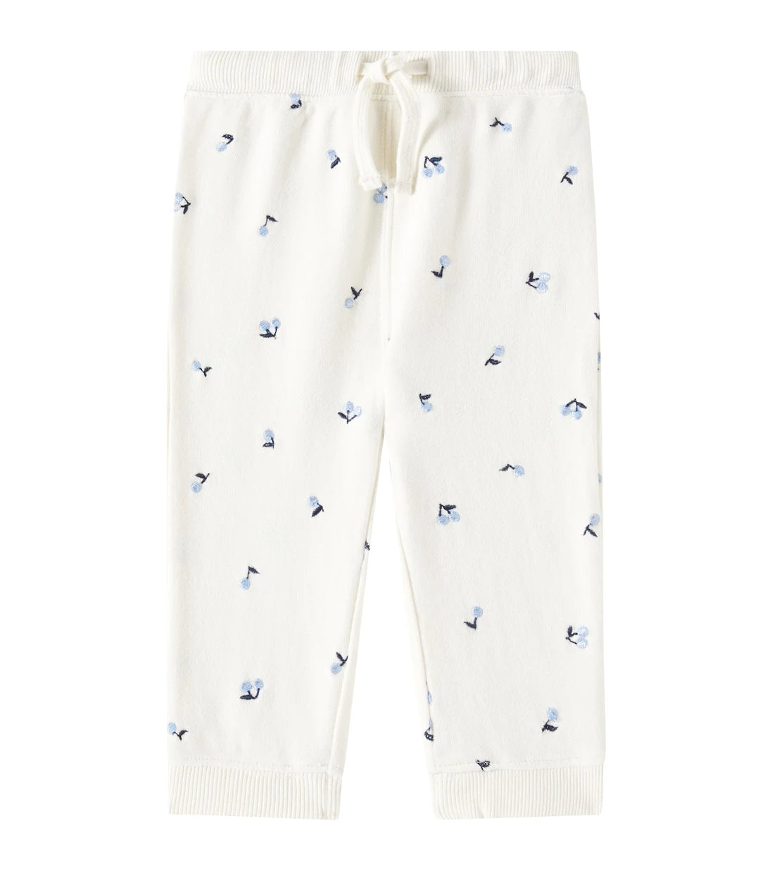 Bonpoint - Baby Bambo embroidered cotton sweatpants