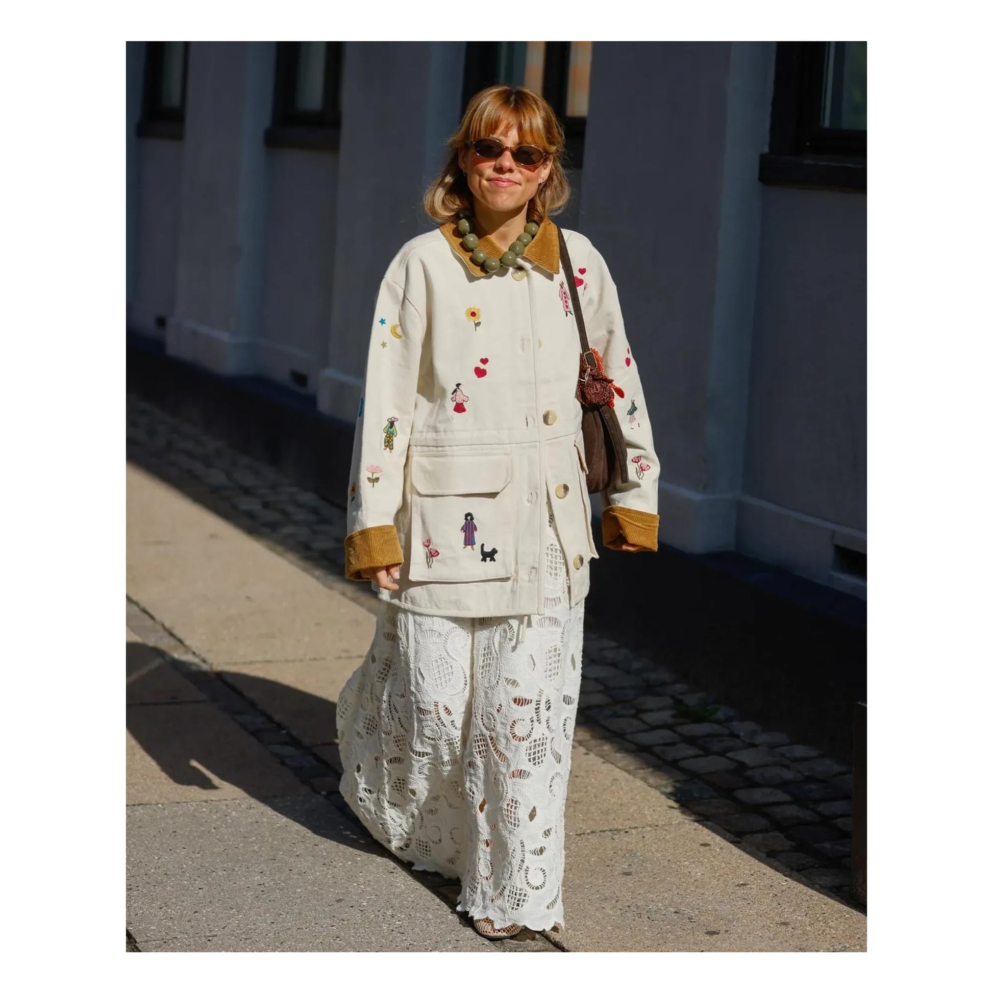 SISSEL EDELBO - Cara Organic Cotton Jacket | Ecru