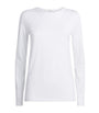 Rag & Bone White long-sleeve cotton T-shirt