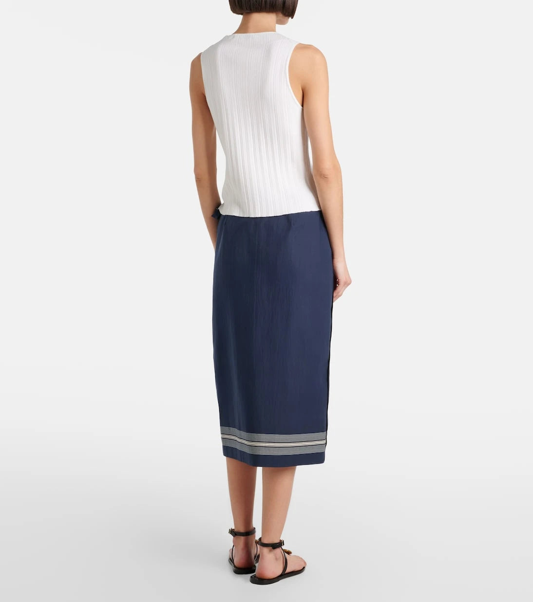 Vince - Ribbed cotton top
