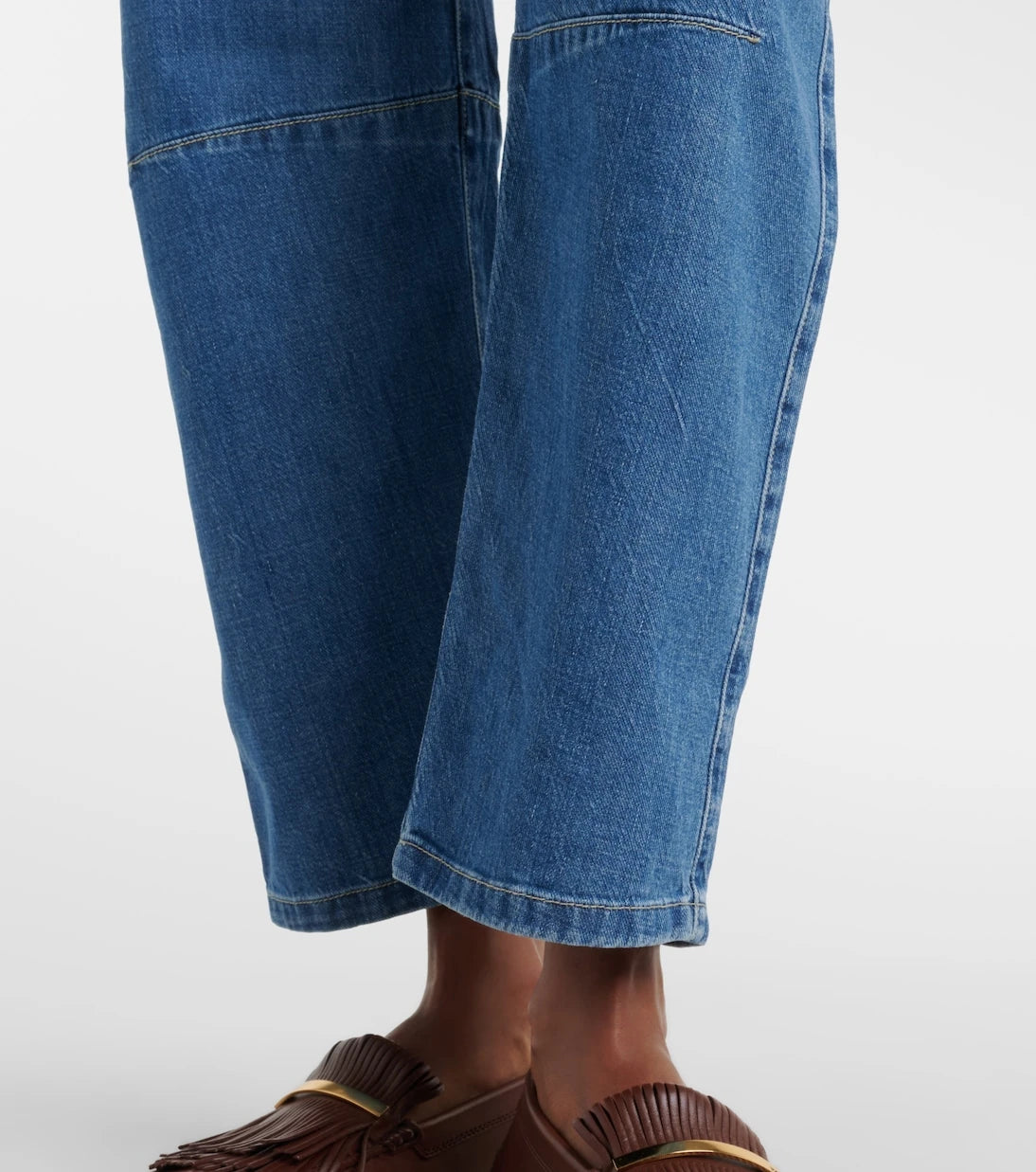 Velvet - Farah high-rise tapered jeans