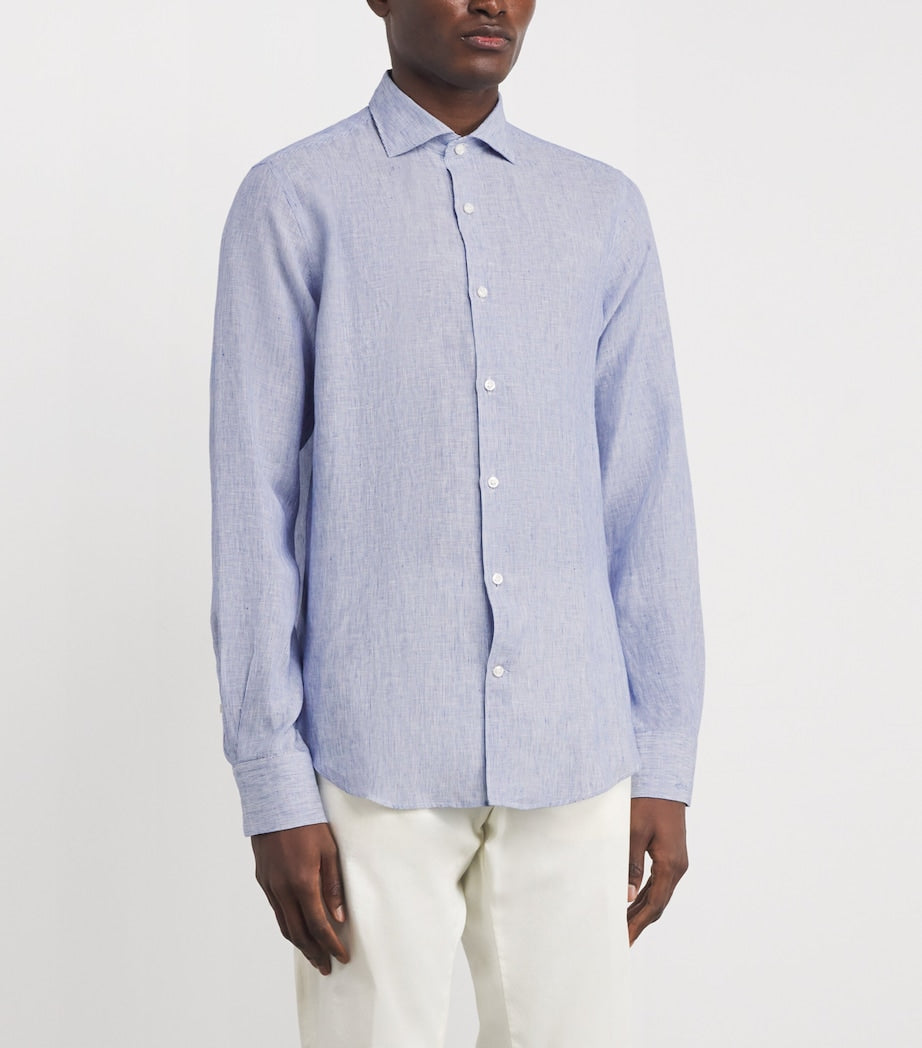 Paul & Shark Linen Stripe Shirt
