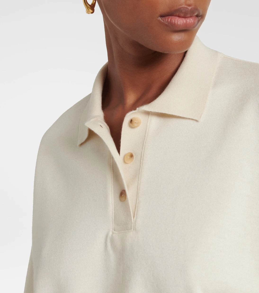 Loro Piana - سترة بولو من الكشمير Cocooning