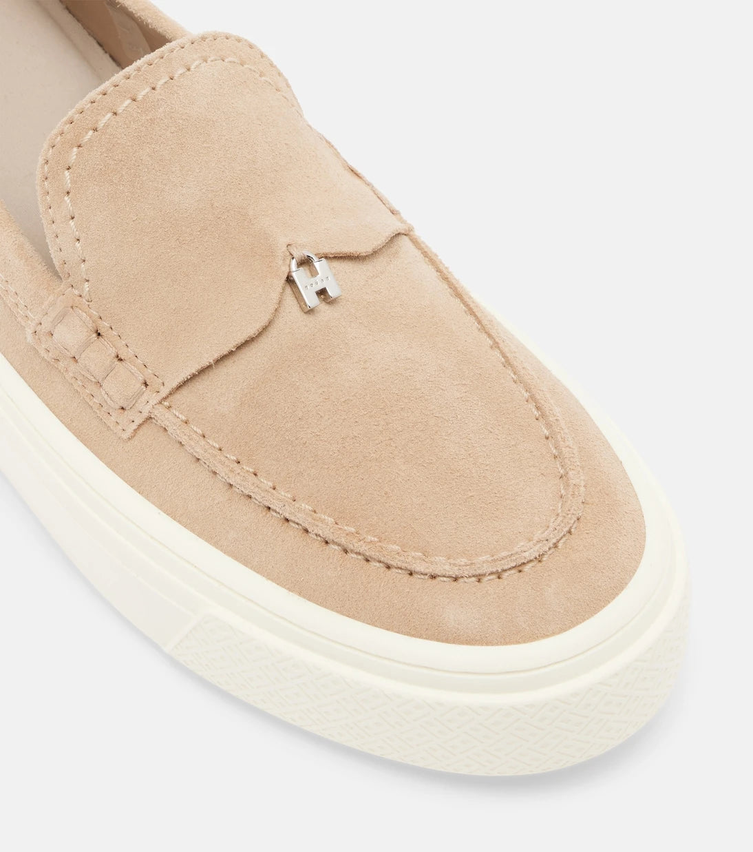 Hogan - Crosswind suede loafers