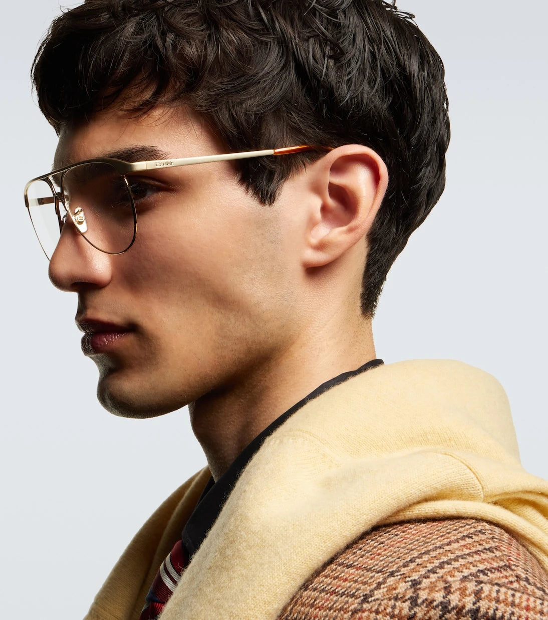 Celine Eyewear - Metal aviator glasses
