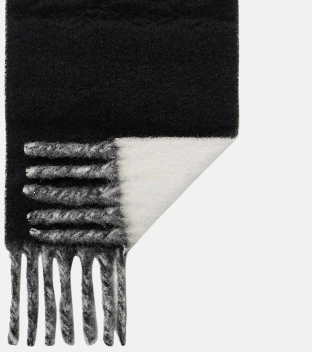 Moncler - Logo alpaca and wool-blend scarf