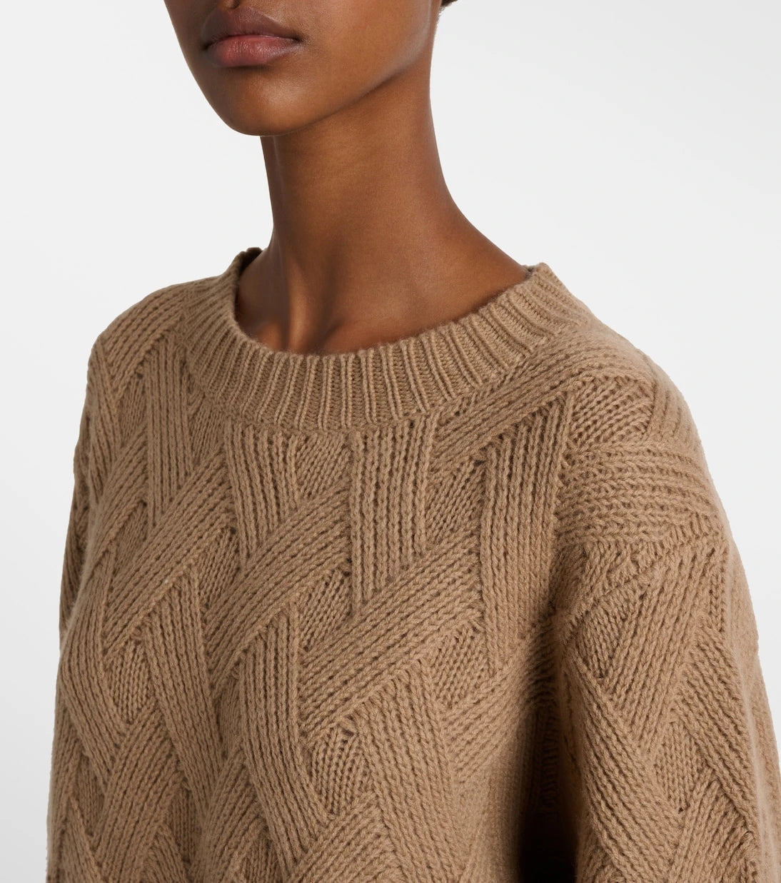 Jardin des Orangers - Oversized wool and cashmere sweater