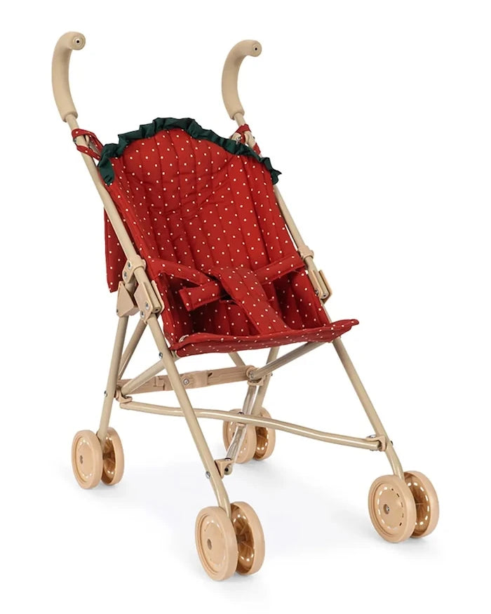 Konges Sløjd Количка за кукли за деца от памук FRAISE DOLL STROLLER
